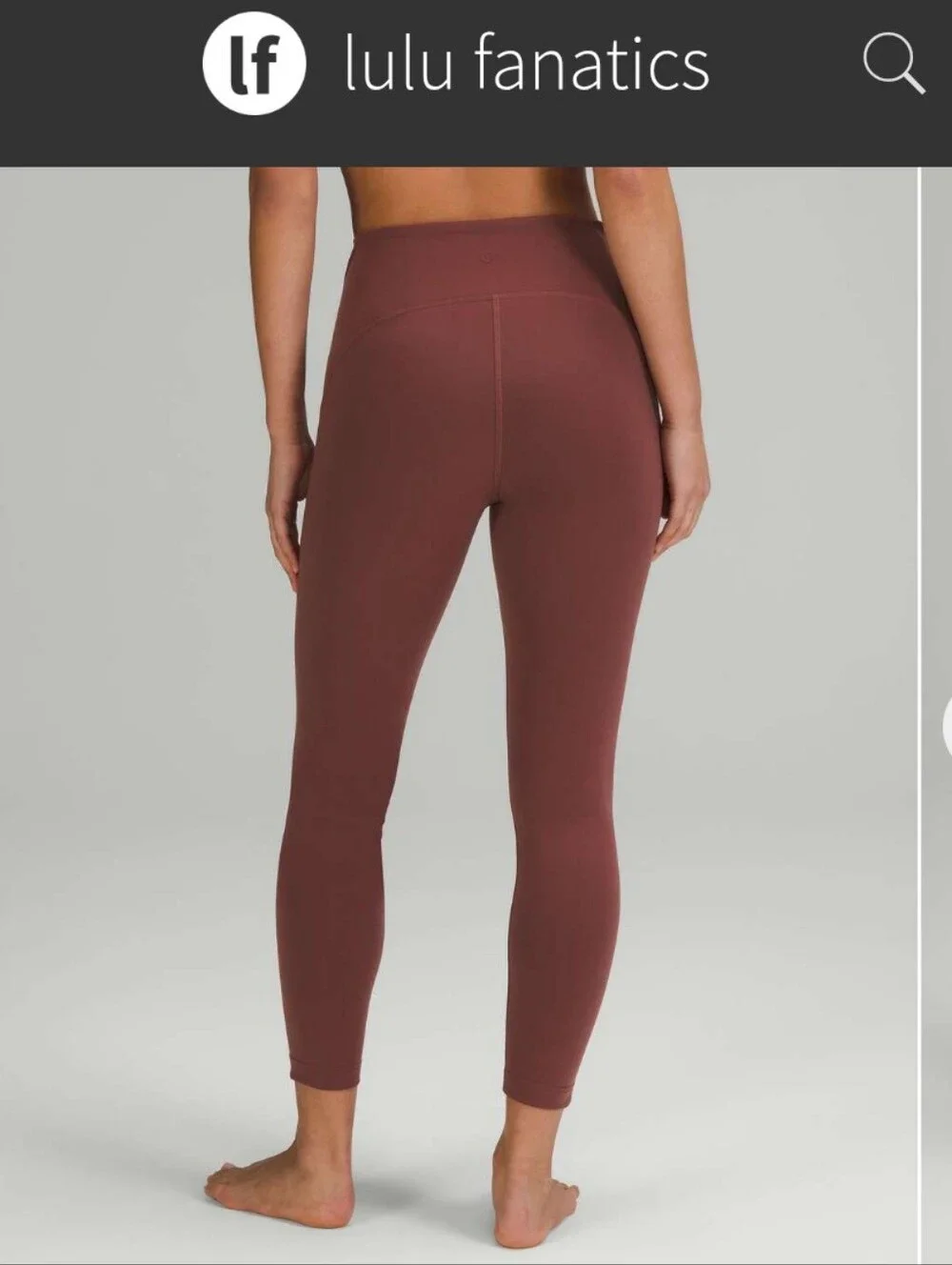 LULULEMON ATHLETICA Instill High Rise Tight 25